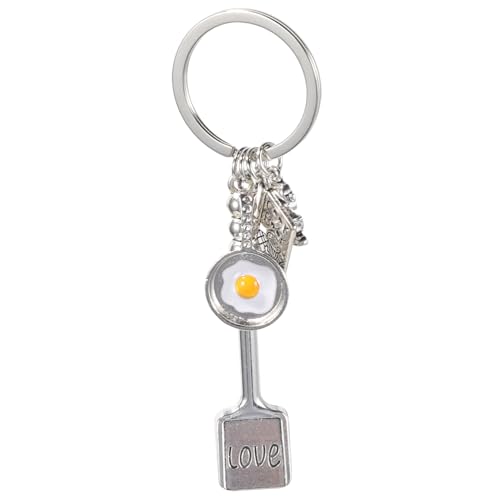 COLLBATH Llavero De Sartén Decorativo Llavero Colgante De Bolso Para Obsequio Para Mochila y...