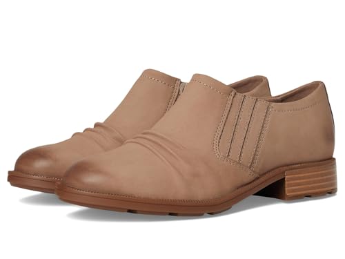 Clarks Collection Women's Adalynn Ezra Loafer, Light Taupe, 5.5 M US