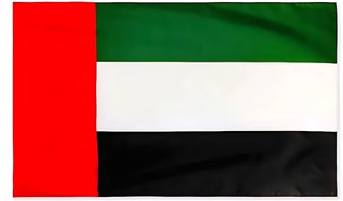 UAE Flag 90x60cm for Indoor and Outdoor Use Decoration and Celebration