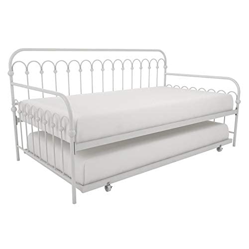 Novogratz Bright Pop Twin Metal Daybed and Trundle, Stylish
