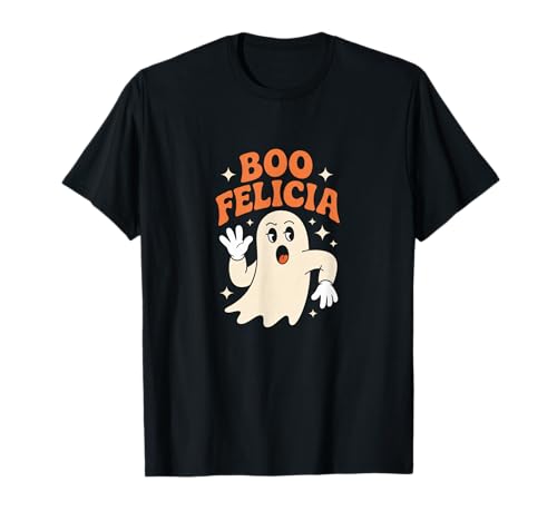 Boo Felicia Costume d'halloween fantôme Amusant T-Shirt