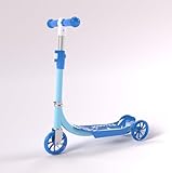Kids Kick Scooter with Adjustable Height & LED Flash Wheels | 3 Growing Levels for Ages 3-6 Years | Outdoor Fun for Boys & Girls (37 to 50 Inches)