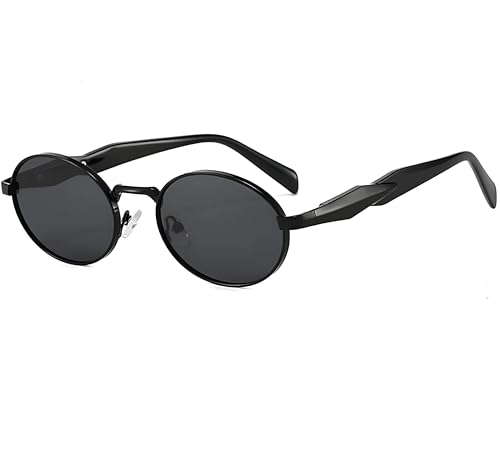 Image of IFLASH Trendy Oval Sunglasses for Women, Stylish Sun Glasses with UV400 Protection, Fashion Accessories Gift