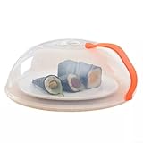 Kompakter und stapelbarer Mikrowellendeckel, praktisch für die Lagerung und einfach zu bedienen