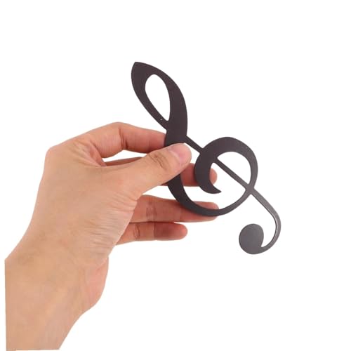 Imanes Musicales de Caucho Sintético Negro y Diseño Versátil 4