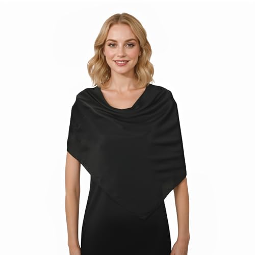 RIIQIICHY 35 Inch Head Scarf for Women Hair Scarf Like Silk Scarf Square Scarf Bandanas for Women3