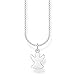 Produktbild Thomas Sabo Damen Halskette Engel silber 925 Sterlingsilber, 36-38 cm Länge