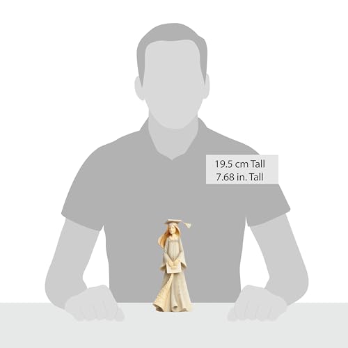 Enesco 4044086 Foundations Graduation Girl Stone Resin Figurine thumb #3