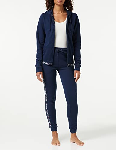 Tommy Hilfiger Damen Jogginghose Sweatpants Lang, Blau (Navy Blazer), XS – Ansicht 3