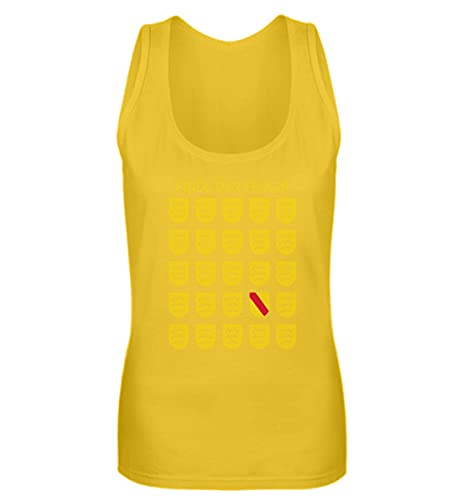 Débardeur pour femme jaune Finde en taille L pour un style estival