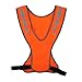 Yuecoom Safety Vest, High Visibility Adjustable Reflective Jacket for Running Jogging Walking Cycling 45CM Length