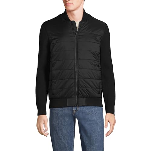 Lands' End Men's Insulated Sweater Jacket