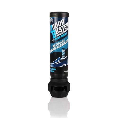 Odour Buster Shoe Deodoriser Spray - Eliminates Trainer & Shoe Odours - Perfect for Football Boots & Smelly Shoes - Anti Odour Freshener