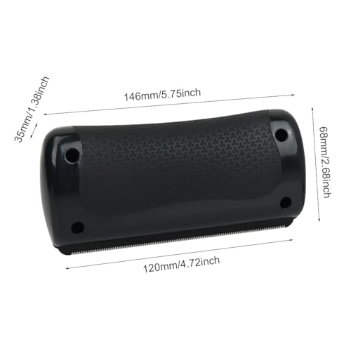 Groomify Bürste Hund, Bürste zur Entfernung von Tierhaaren, Grooming Hundebürste für Katze Hund, Groomify Pet Care Brush(FARBE:schwarz)