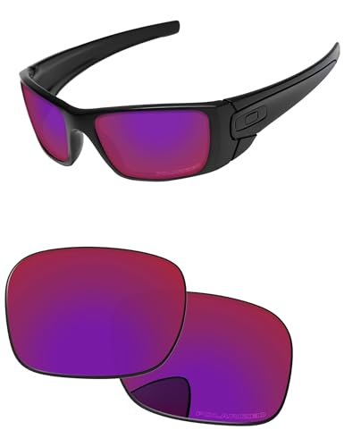 Image of Replacement Lenses for Oakley Fuel Cell OO9096 60mm Sunglass - Precision Fit, UV Block & Impact Resistant