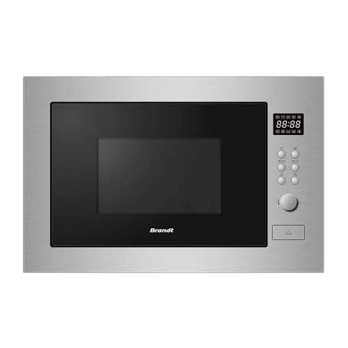 Microondas Integrable con Grill 25L BRANDT BMG2115X Inox