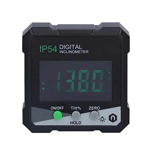 Inclinómetro Digital con Base y Pantalla LCD miniatura 1