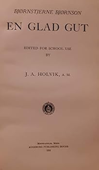 Hardcover Bjornstjerne Bjornson's En Glad Gut Book