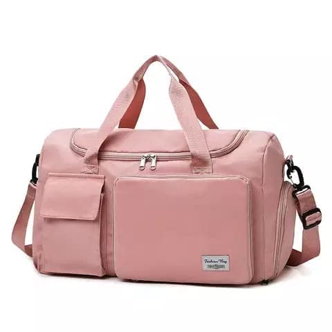 valkyrin Nylon 50 Cm Travel Duffle Bag for Women, Wet Separated Gym Tote Bag Style Travel Overnight Bags, Swimming Bag Waterproof Gym Sport - MULTICOLOR-picture-52
