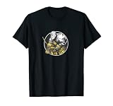 Klassische Eishockey-Torwart Vintage Retro Pads Handschuhe Maske T-Shirt