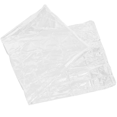 IMUSINICE Funda de Colchón Cremallera Transparente 90x200 Cm Protector de Colchón Anti Polvo y Olores de Cama 5 Cm de Grosor Bolsa Protectora Lavable para Hogar