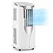 Produktbild Klarstein New Breeze 9 - mobile Klimaanlage, 3-in-1: Kühlung, Entfeuchtung & Ventilation, 9.000 BTU / 2,6 kW, Energieeffizienzklasse A, Raumgröße: 26 bis 44 m², 16-30 °C, 4 Bodenrollen, Timer, weiß