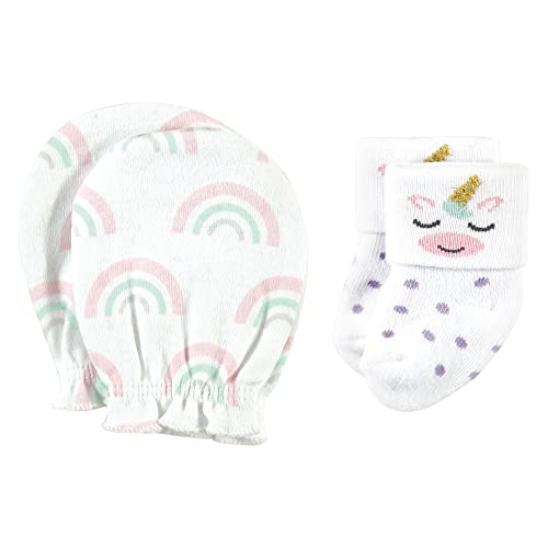 Hudson Baby Unicorn Socks and Mittens Set #TOP20