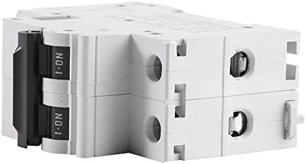 2P 250V Low Voltage DC Miniature Circuit Breaker for Solar Panels Grid System Din Rail Mount C65H-DC Breaker DC Circuit Amp Solar Double Pole (16A)