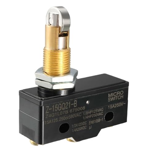 Micro-interrupteurs Z-15GQ21-B à action instantanée et bornes à vis robustes