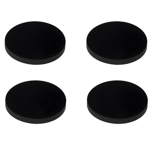 LT Easiyl 4pcs 30mm PDC Stickers Deactivation Parking Sensor Rubber Cover 3mm Thick