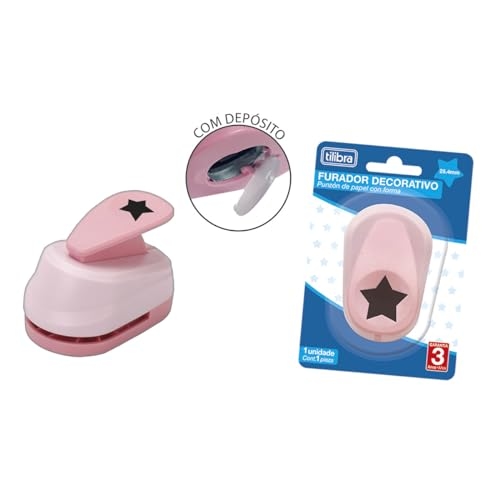 Tilibra - Furador Decorativo Estrela - 25mm