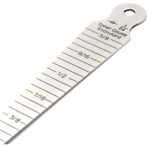 Calibrador para soldadura medición 0-15mm acero inoxidable miniatura 6