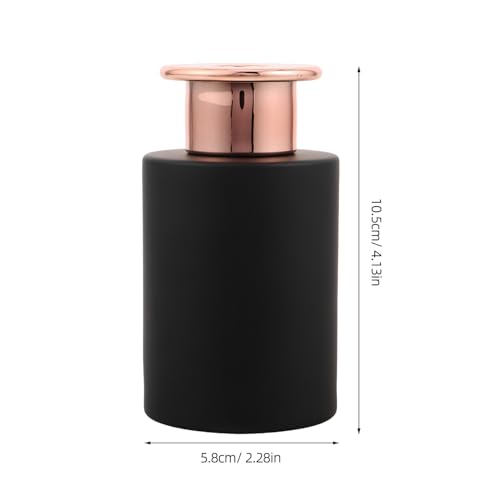 Botella de fragancia de vidrio de 120ml JHKNNK juego de recipientes para oficina 3