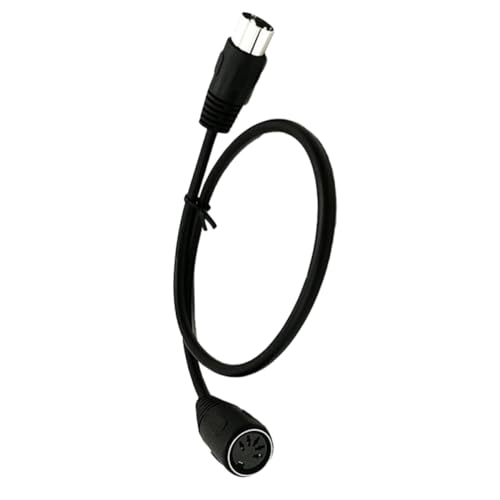 BESTonZON 3m Long Midi Audio Cable 5-pin Extension Cable for Instruments Accessory