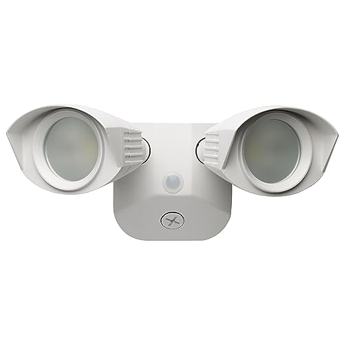 Image of Nuvo 65 /216 LED Dual-Head Security Light, 4000K, White
