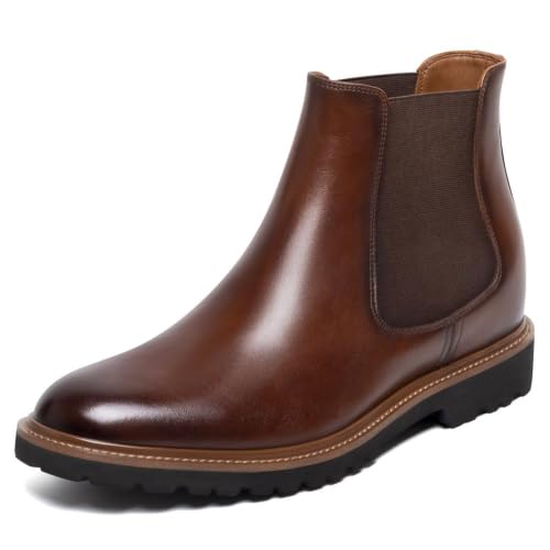 Image of CHAMARIPA Men's Invisible Height Increasing Boots - 3.15 inch Taller