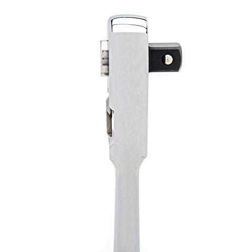 Crescent Ratsche 1/4 Zoll Antrieb – 60 Zähne, Schnellspanner, Tropfenförmig, Chromiert