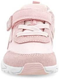 Stride Rite Girls M2P Zips Runner Athletic Sneaker, Pink, 10 Wide Toddler | Image 4