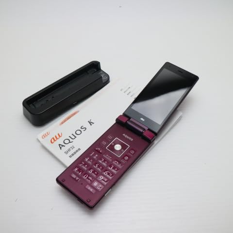 Amazon.co.jp: SHARP au AQUOS K SHF32 Bordeaux : Electronics