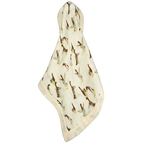 Image of Duck Mini Lovey Two-Layer Muslin Security Blanket