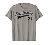 puerto rico baseball team font Ligero, Encaje clasico, Manga de doble puntada y bastilla baja