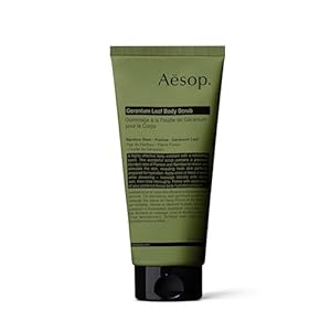 Aesop Geranium Leaf Body Scrub | Invigorating Exfoliant For Smooth, Hydrated Skin | Paraben, Cruelty-free & Vegan | 6.2 oz