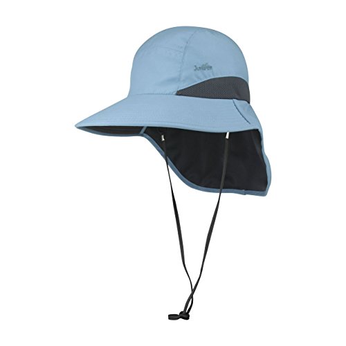 Juniper Women's Microfiber Uv Large Bill Cap, One Size, Smoky Blue #TOP3