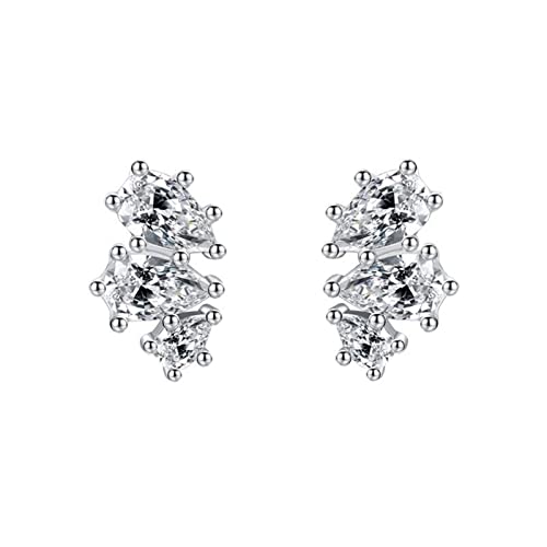 Pendientes de plata de ley de gota de agua ideales para regalar a mujeres memorables