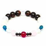 [トウカイテイオー] 競馬 ブレスレット パワーストーン アクセサリー 天然石 フリーサイズ メンズ レディース ユニセックス ウマ娘 金運 勝負運