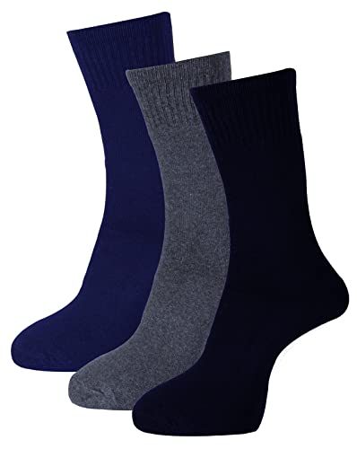 RC. ROYAL CLASS Men's Calf Length Cotton Terry Towel Cushion Soli...