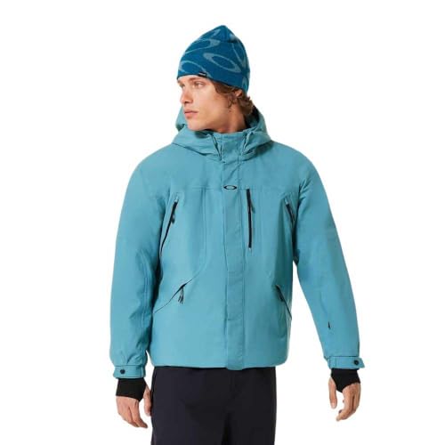 Oakley Mens Team Collection Channel Jacket, Dark Pacific, Medium by Oakley - Used condition - US$88.17