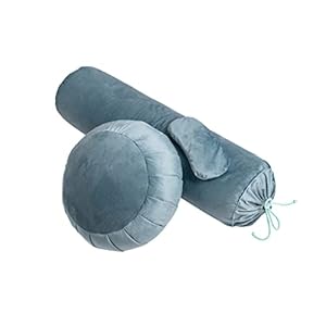 Sensory Owl Yoga Set Zafu Meditation Cushion Bolster Eye Pillow Filled With Buckwheat Hulls Meditation Set Yoga Kit Soft Velvet Mint Moon