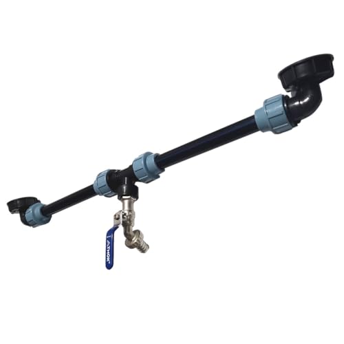 TAP ACQUA SERCA IBC - Praktischer Schlauchadapter mit grobem Gewinde | Tankadapter für den Gartenschlauch, der Dichtungszyklus verhindert Auslaufen, IBC -Wasseranschluss