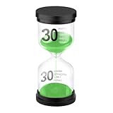 Avis : ce sablier de 30 minutes est principalement conçu pour les jeux, ce n'est pas un dispositif de chronométrage de précision, il y a donc un écart de temps. Mais le sablier SuLiao de 30 minutes a atteint la plus haute qualité ±5% standard de l’industrie aux États-Unis